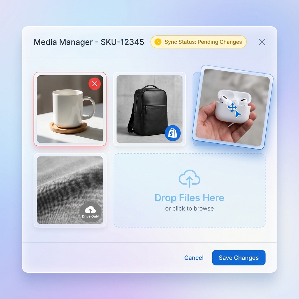 Media Manager Mockup