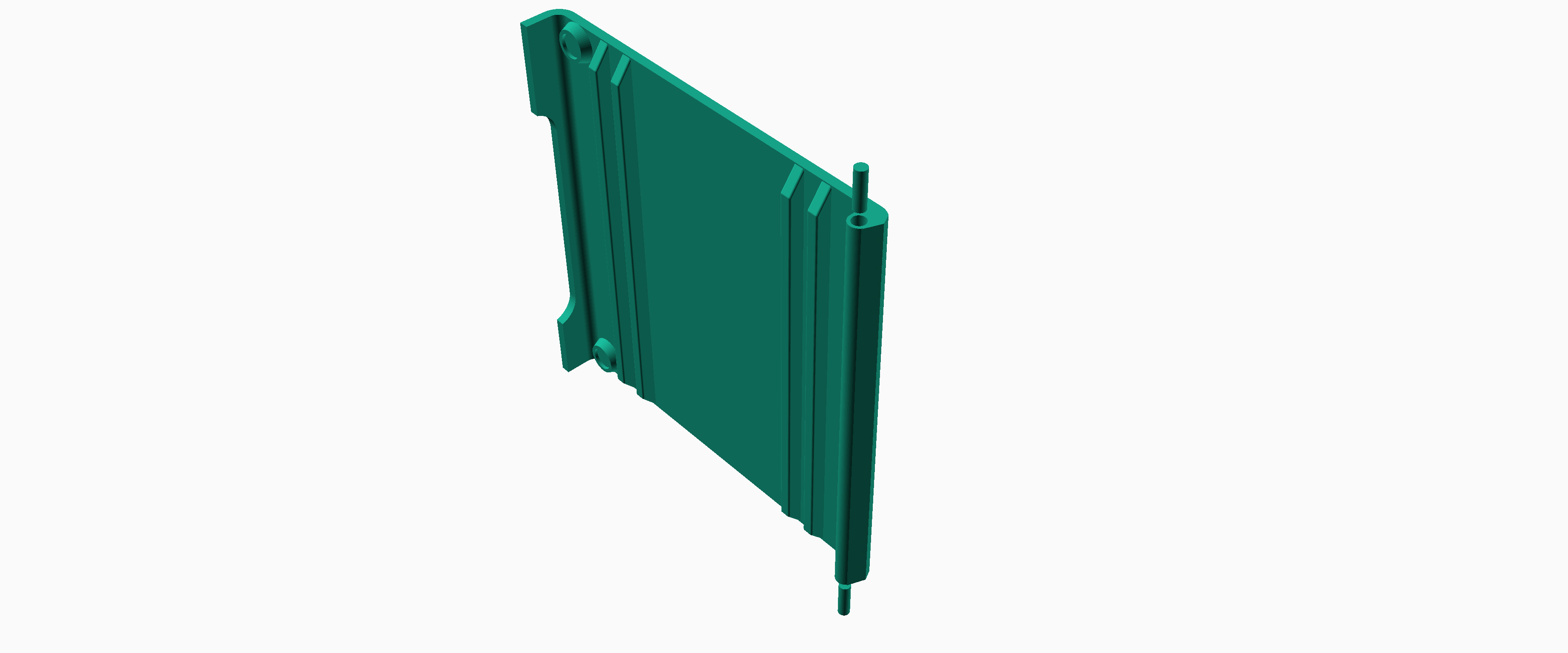 insert dowels into side walls