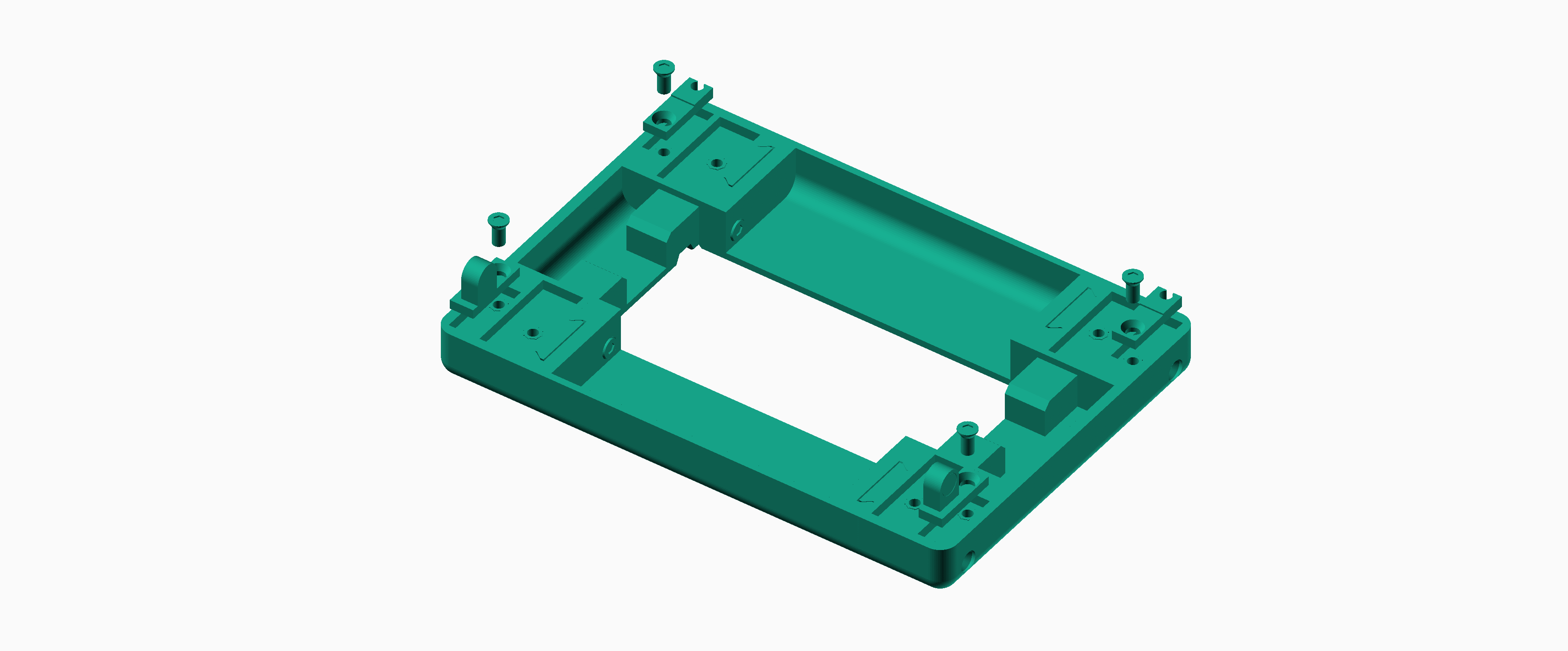 attach side connector modules to y bars