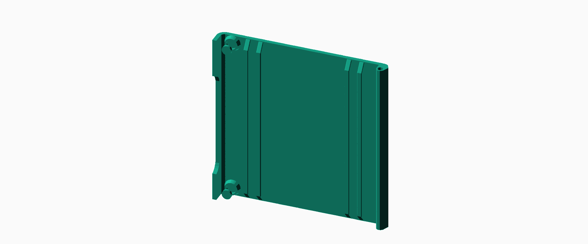 glue magnets to side walls