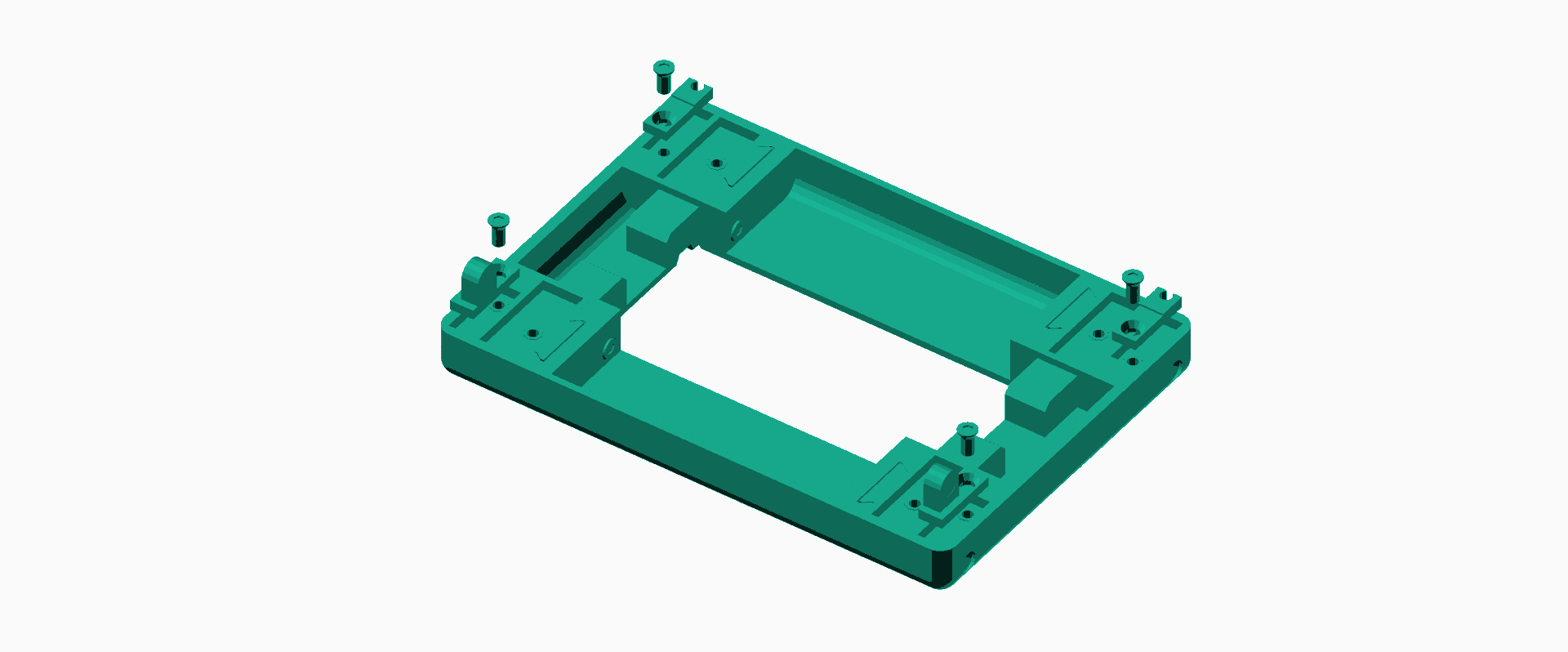 attach side connector modules to y bars