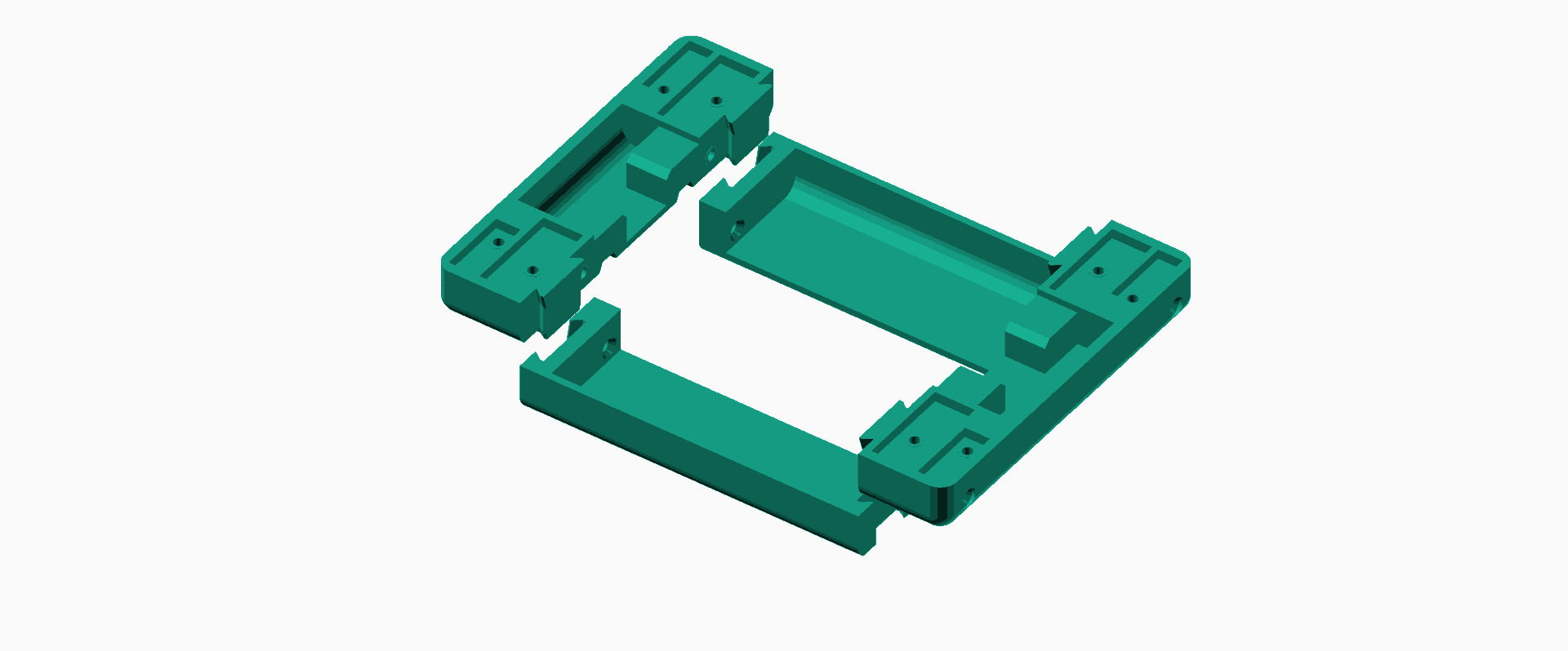 slide y-bar into x-bar